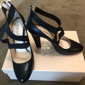 Authentic Prada Mary Jane Heel size 7